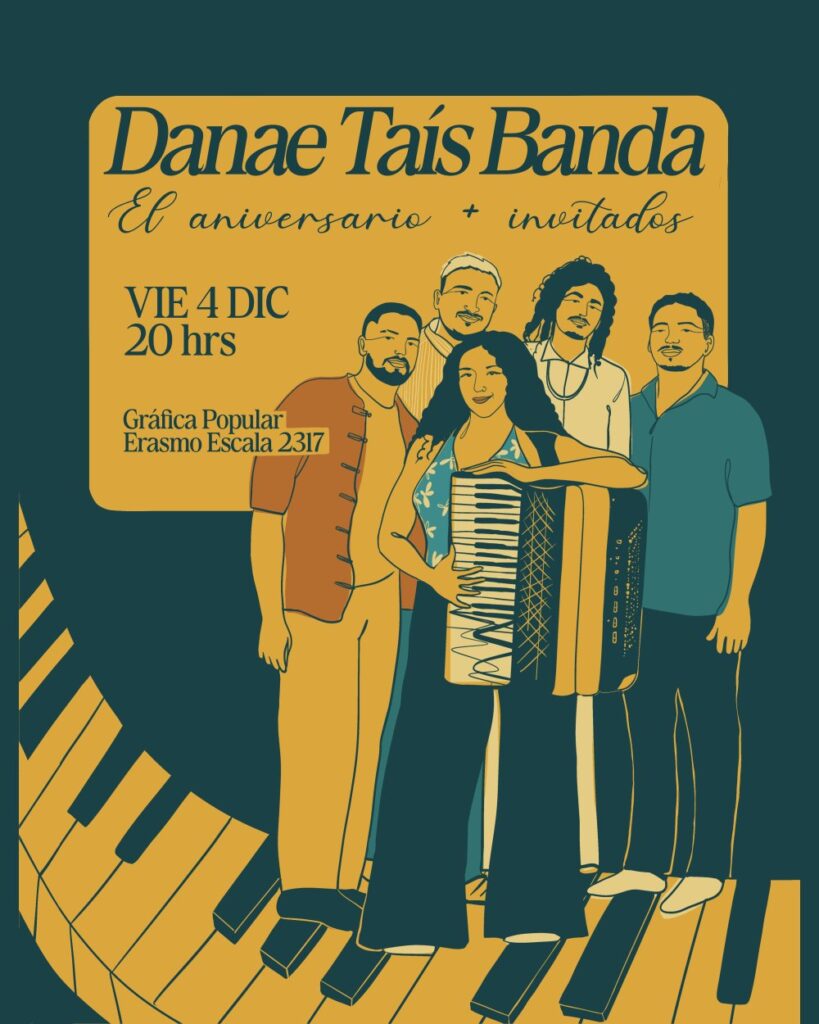 Danae Taís Banda el Aniversario