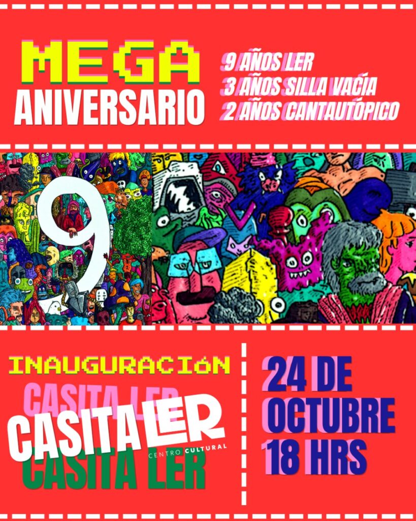 Mega Aniversario 9: Inauguración Casita