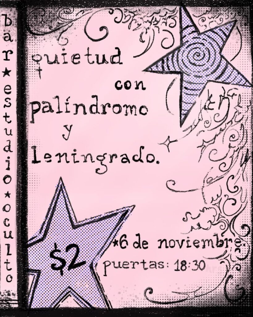 Quietud, Palindromo y Leningrado
