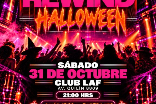 Fiesta Rewind Edición Halloween