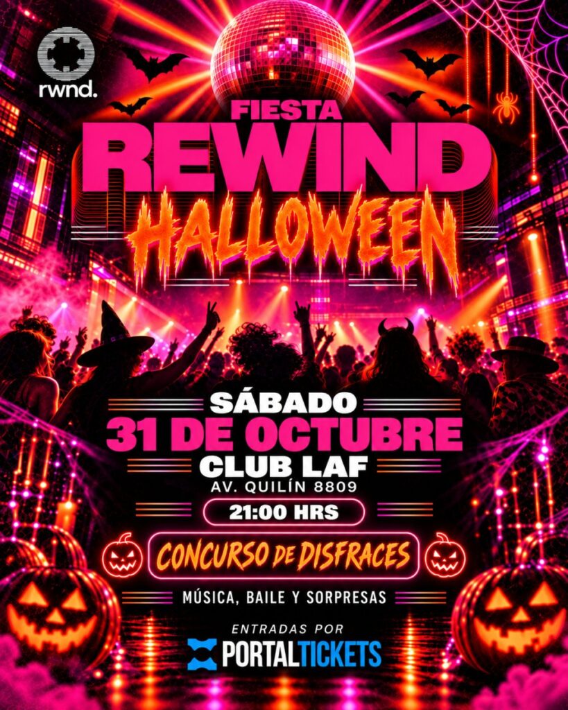 Fiesta Rewind Edición Halloween