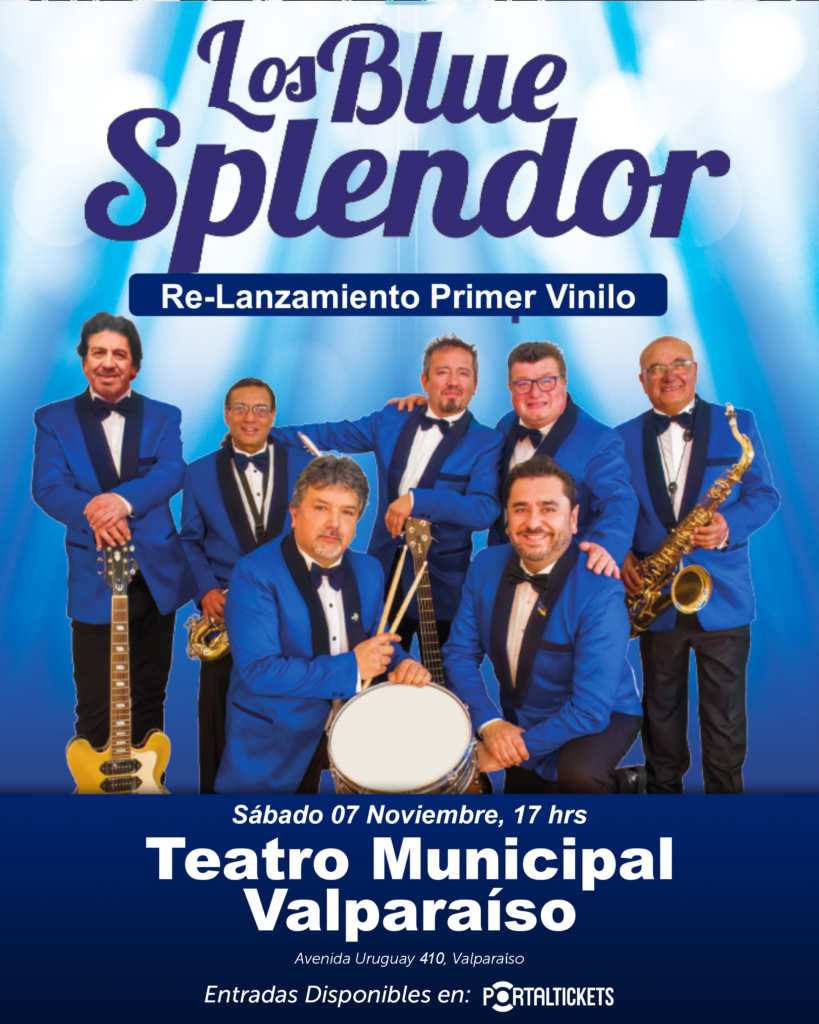 Los Blue Splendor: Re-Lanzamiento Primer Vinilo