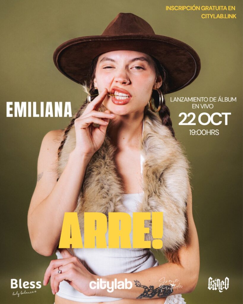 Emiliana Presenta Arre! en Citylab