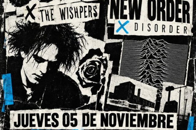 Noche New Wave The Cure X The Wishpers y Joy Division + New Order X Disorder