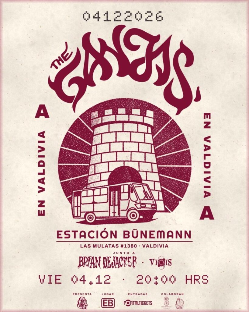 The Ganjas en Valdivia 2026