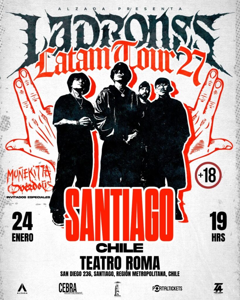 Ladrones - Latam Tour 27' - Santiago