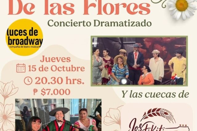 15/10 - Jueves Populares - la Pergola de las Flores y los Tikiti