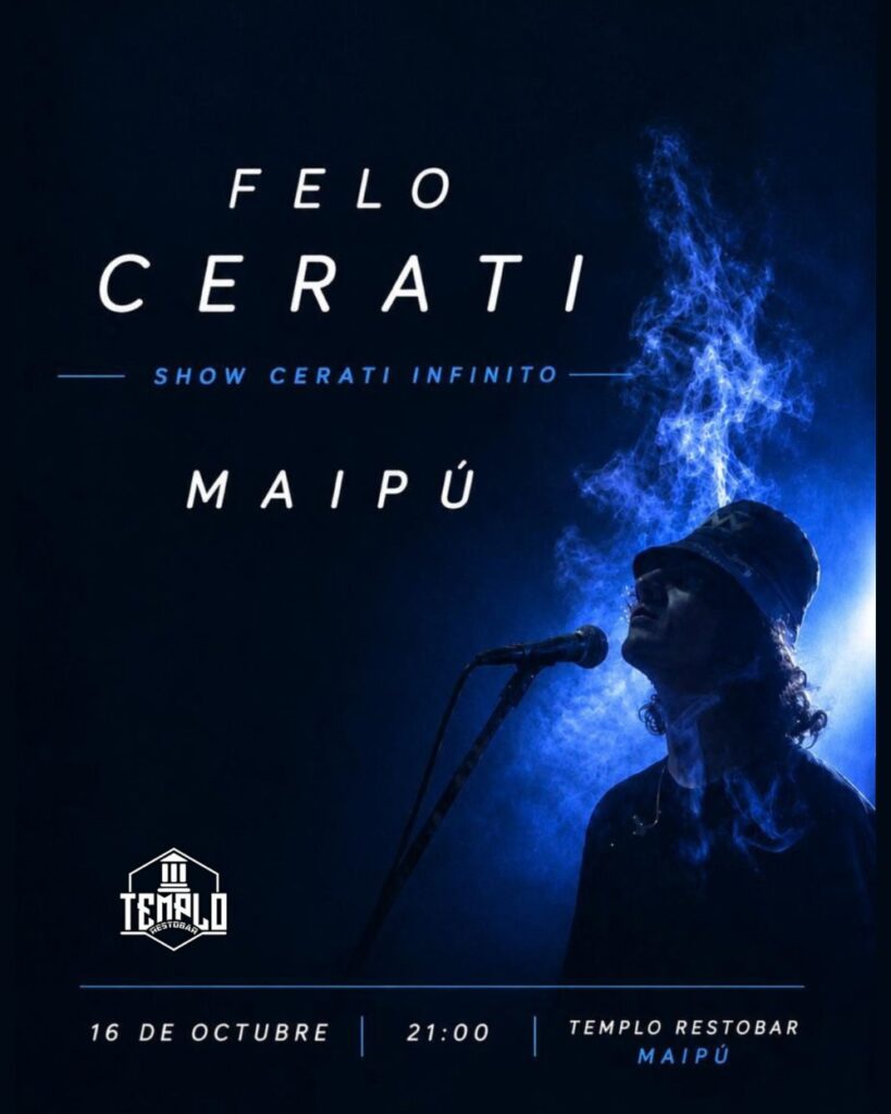 Felo Cerati Especial Cerati Infinito en Templo Restobar