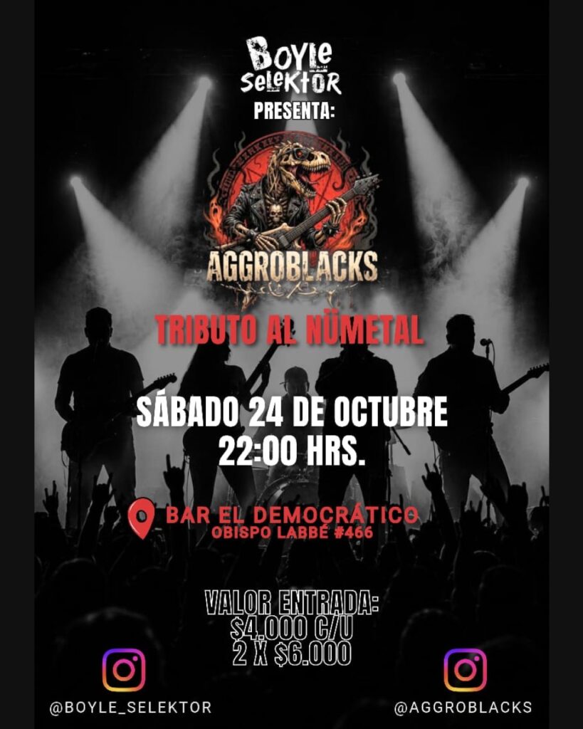 Disaggroblacks! Noche Nü Metal