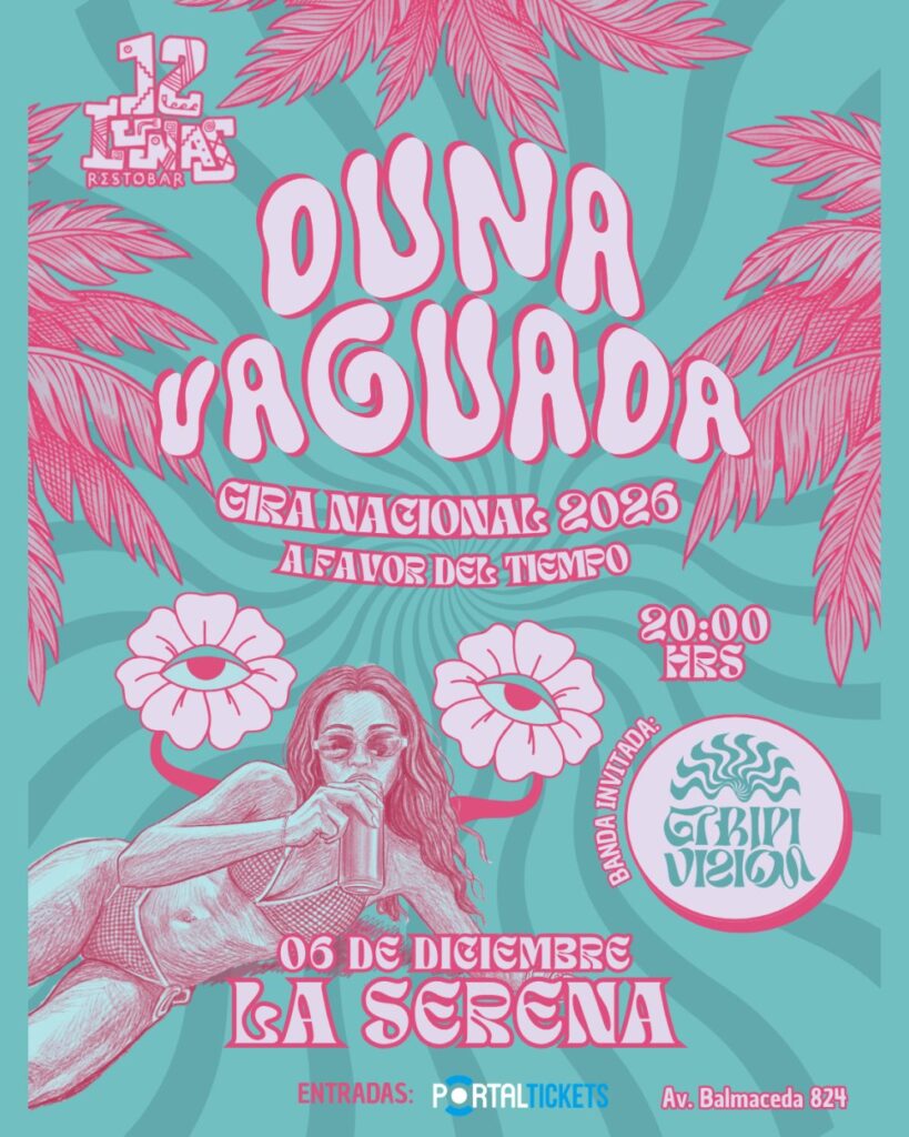 Duna Vaguada en la Serena Presentando Su Nuevo Álbum