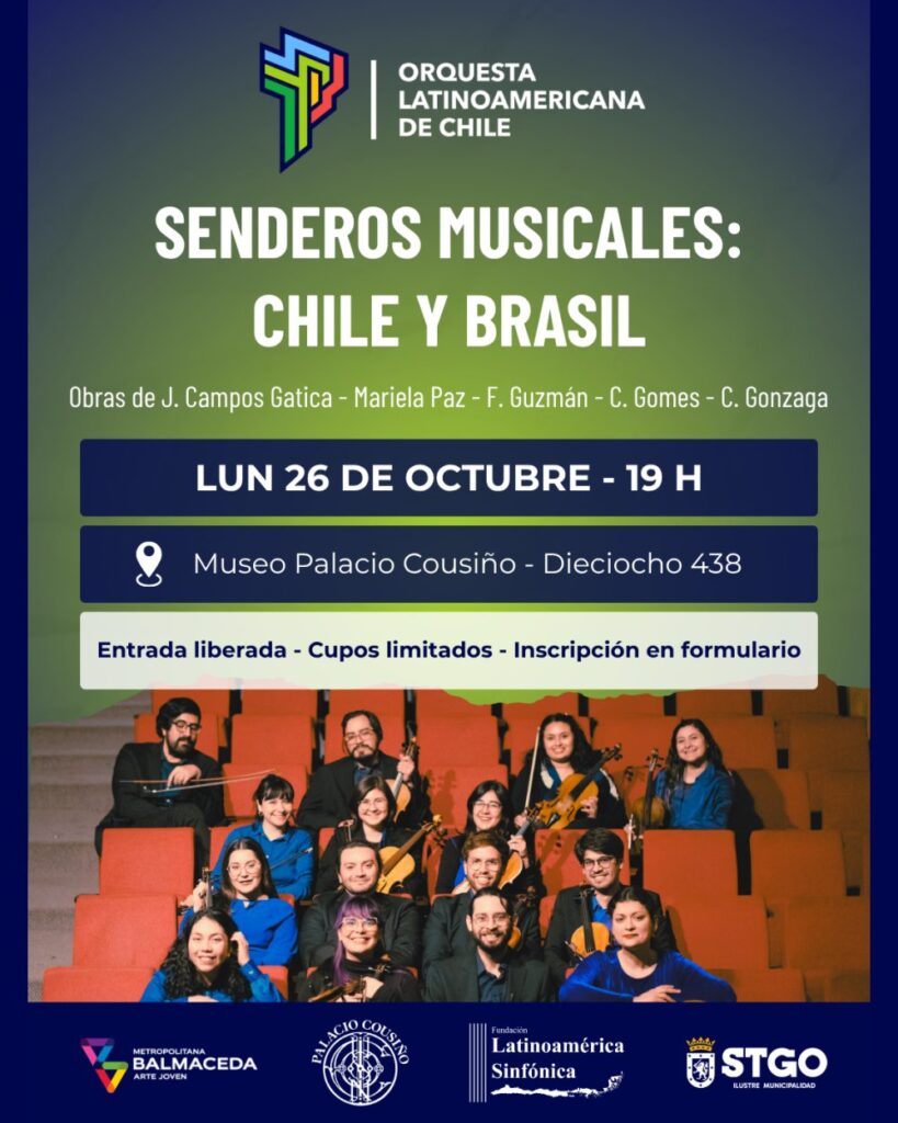 Concierto Olch Senderos Musicales: Chile y Brasil
