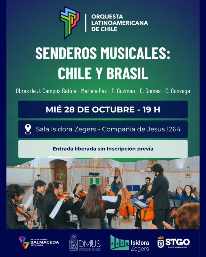 Concierto Olch Senderos Musicales: Chile y Brasil
