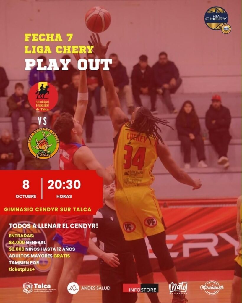 Municipal Español de Talca vs Club de Deportes Castro – LNB Liga CHERY by Cecinas Llanquihue 2026