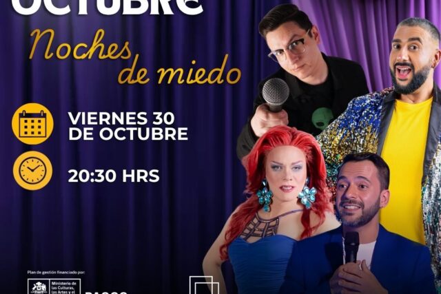 Show de Stand up-Noches de miedo – Viernes 30 Octubre 20:30hrs