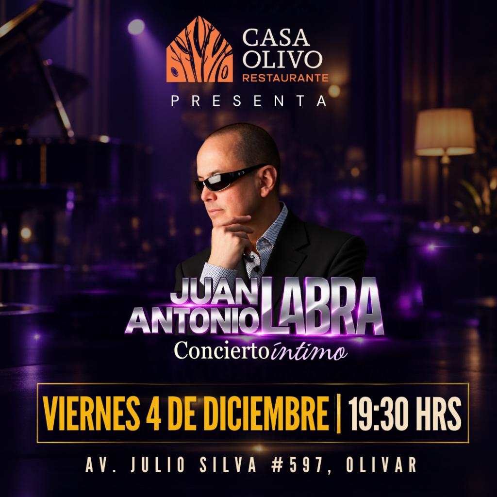 Juan Antonio Labra en vivo en Casa Olivo Restaurante