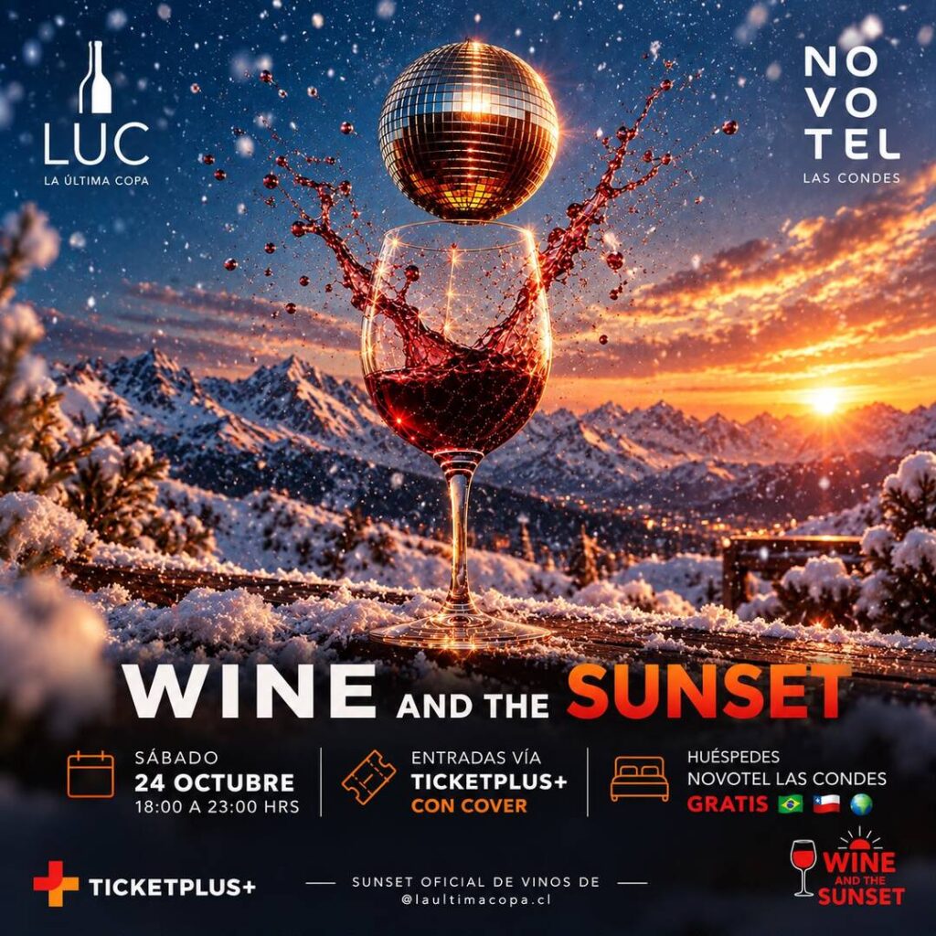 Wine And The Sunset – Santiago