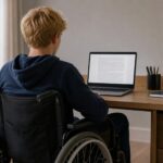 Joven con parálisis cerebral aprueba exámenes usando tecnología de seguimiento ocular
