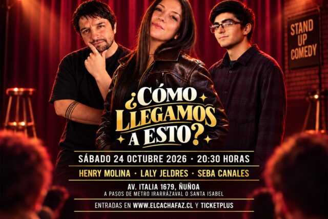 Show de stand up- Como llegamos a esto – Sabado 24 octubre 20:30hrs