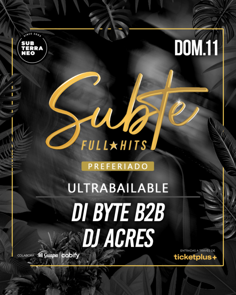SUBTE FULL HITS Ultrabailables