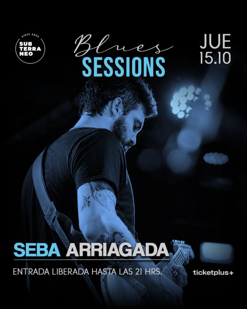 Blues Sessions: Sebastián Arriagada
