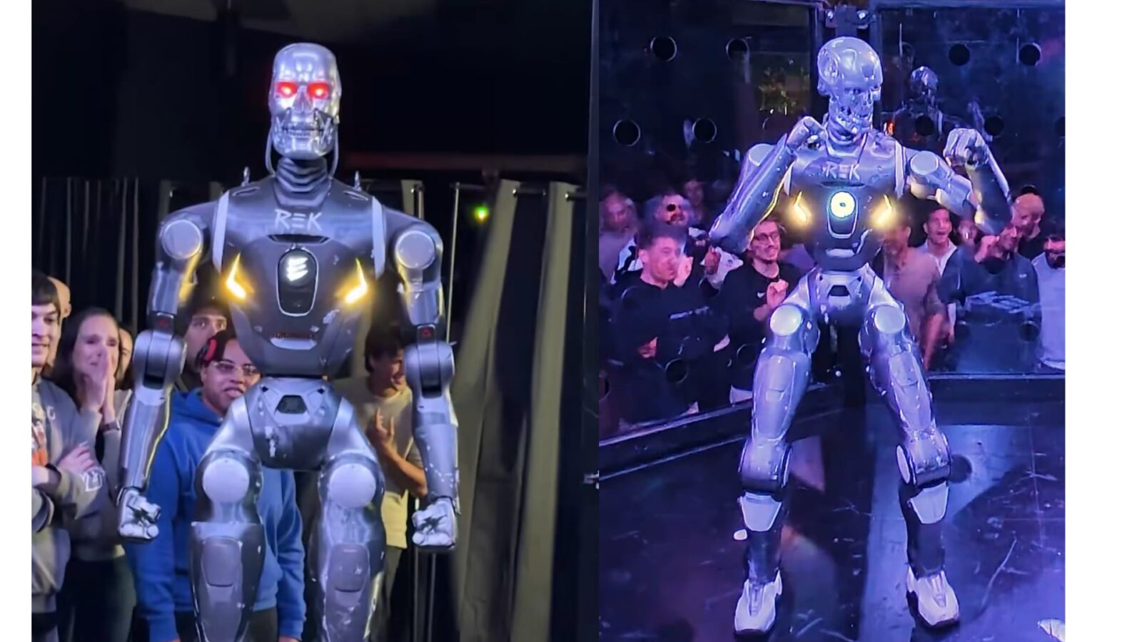 Humano vs robot T800: la pelea que terminó con una lesión y abrió el debate