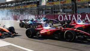 Colapinto pierde 5 lugares en grilla de Malasia tras choque con Gasly