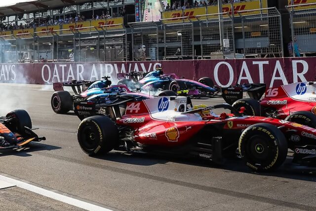 Colapinto pierde 5 lugares en grilla de Malasia tras choque con Gasly