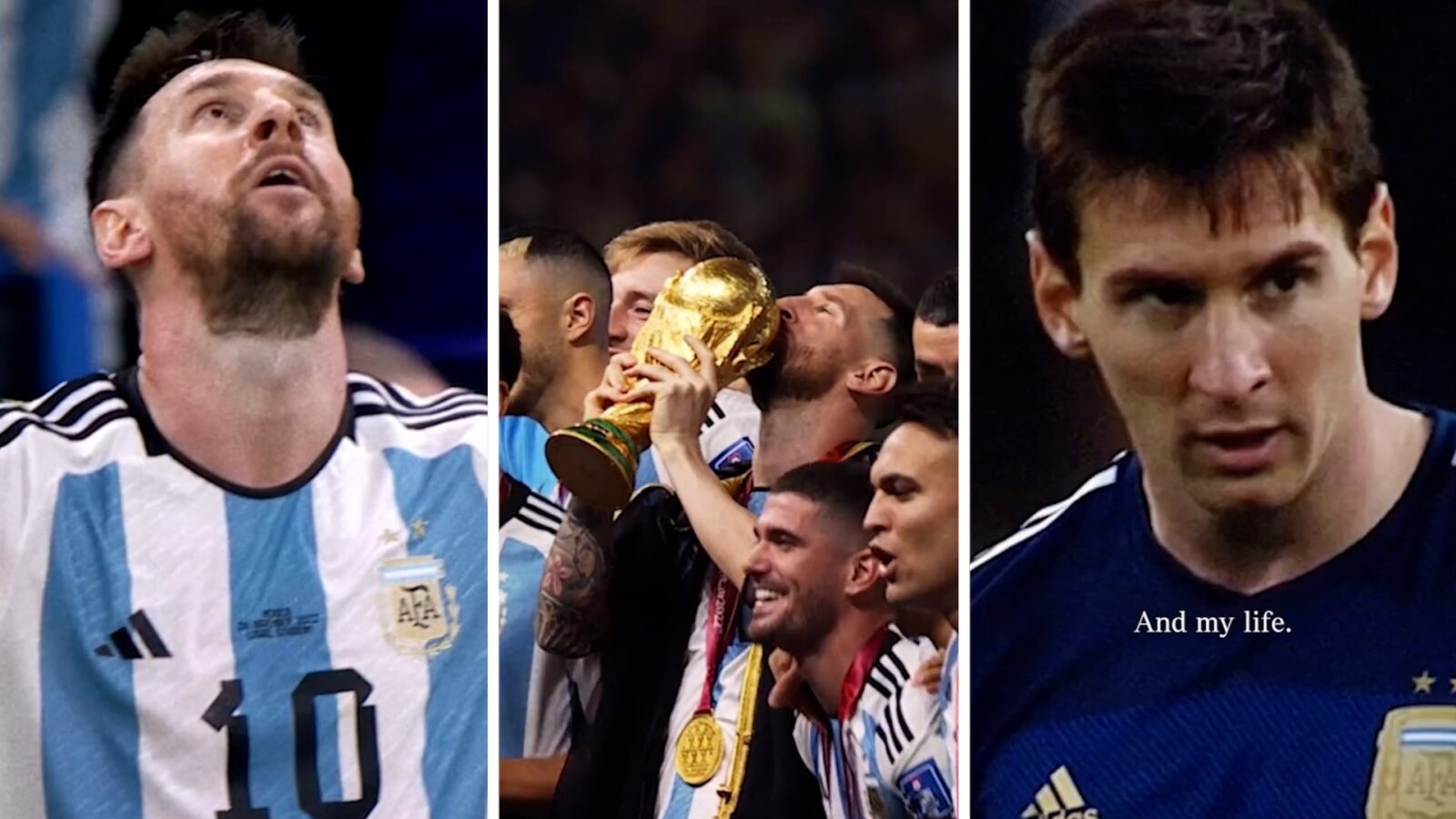 Messi se despide de la selección argentina con una noche de fiesta en el Monumental