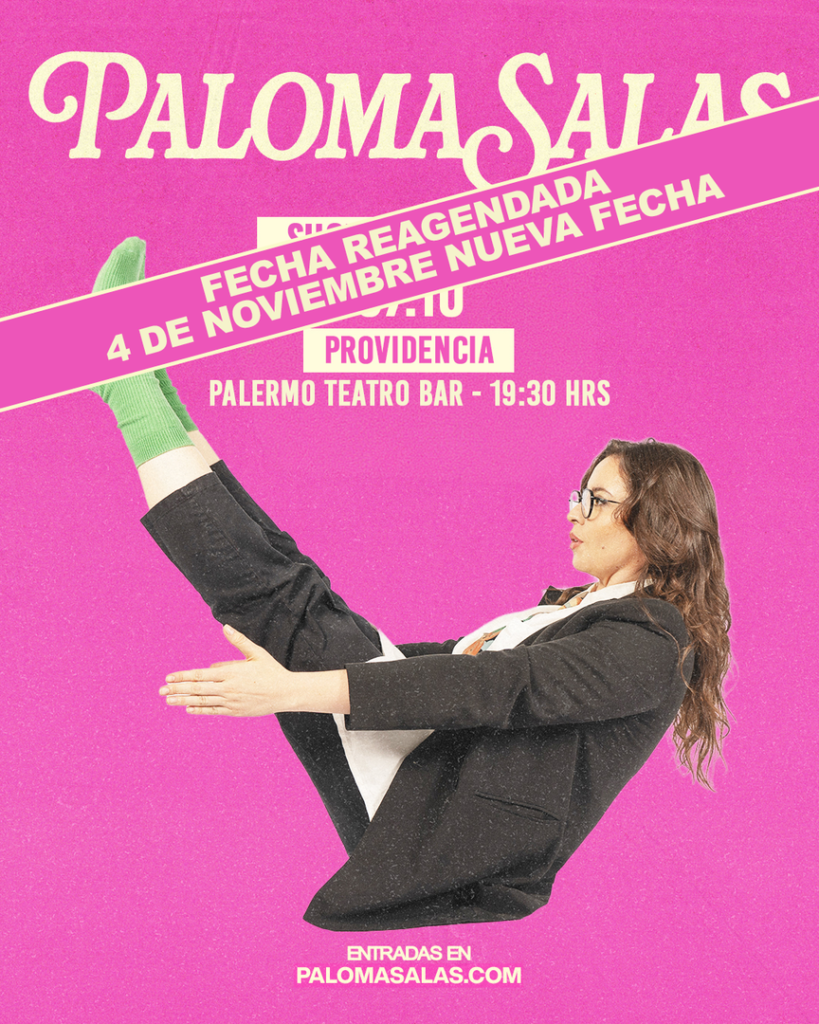 Paloma Salas – Providencia – 19:30 Hrs