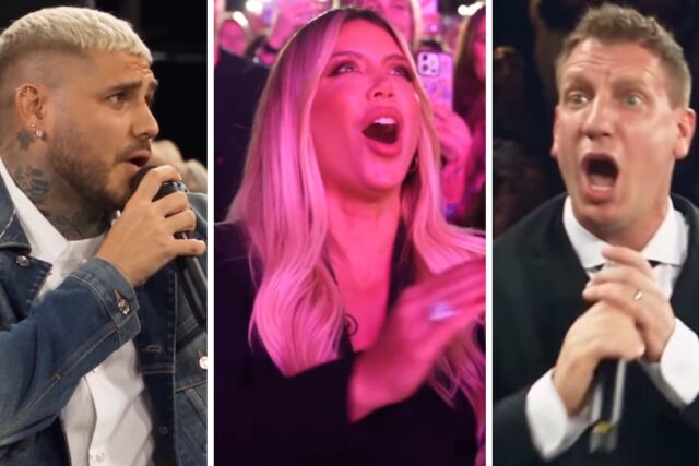 Wanda Nara compartió el video con IA de Icardi y Maxi López que recrea “Ella y yo”