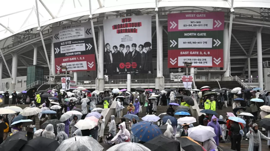 Pronóstico del tiempo para los tres conciertos de BTS en el Estadio Nacional
