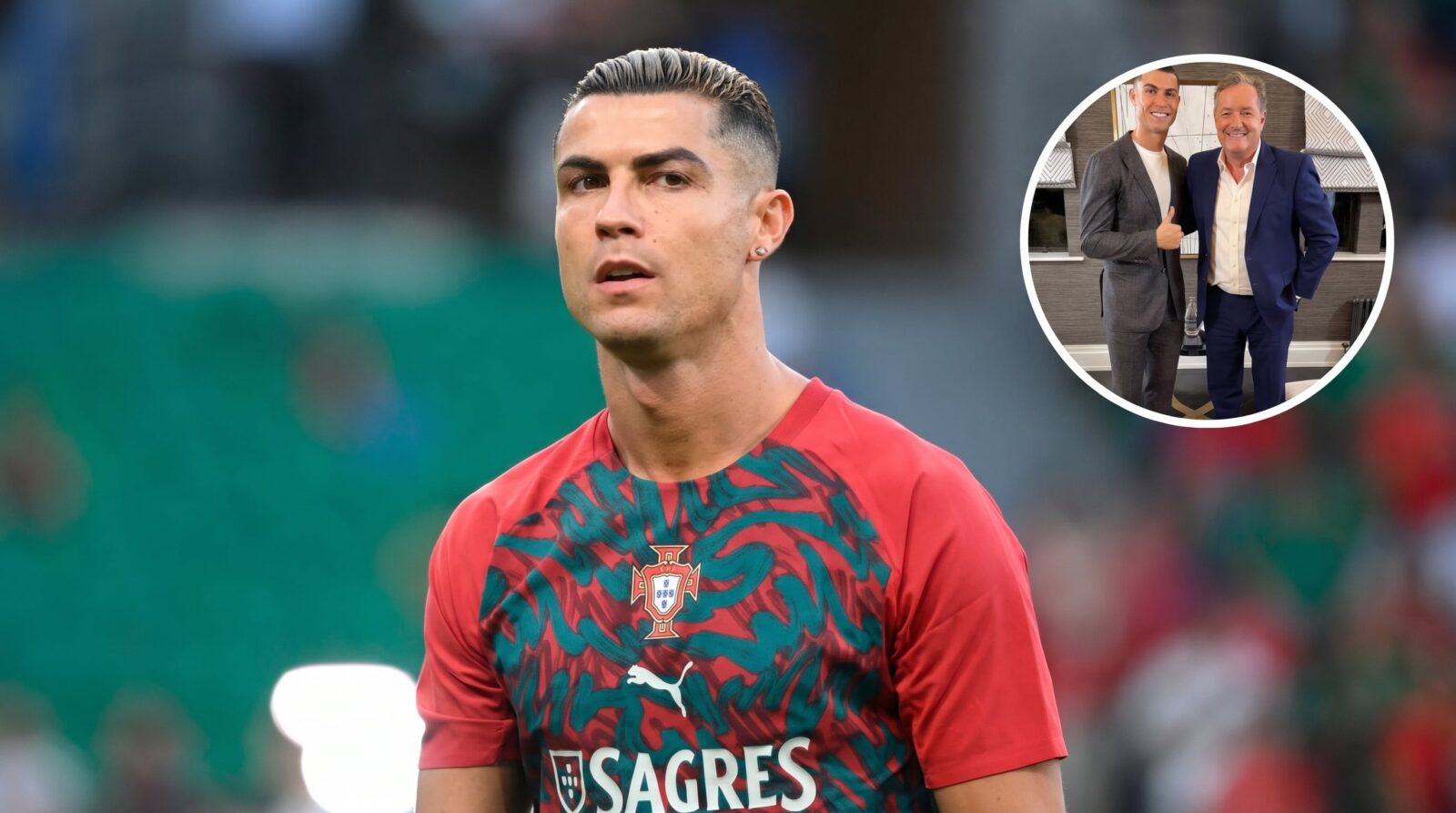 Cristiano Ronaldo se burla de Simon Jordan: "Parece una manzana"