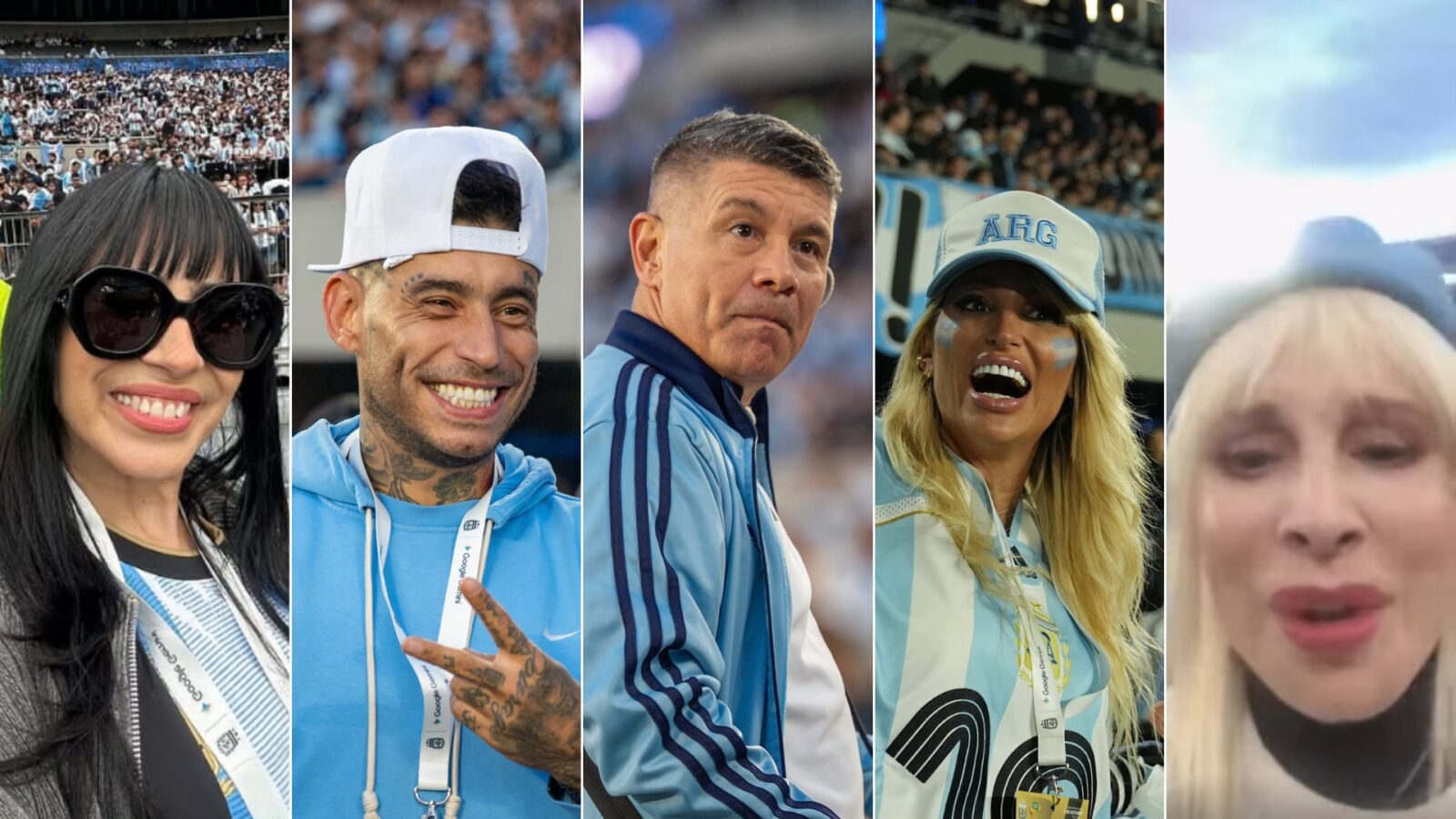 La despedida de Messi en el Monumental reunió a famosos argentinos y copó las redes