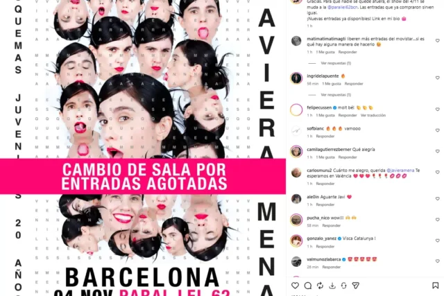 Javiera Mena agota Barcelona y celebrará 20 años de 'Esquemas Juveniles' en Chile
