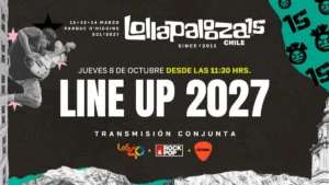 Lineup de Lollapalooza Chile 2027 se revela este jueves a las 12:00