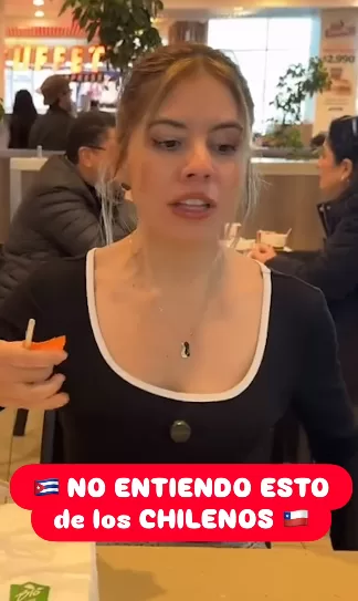 El doble sentido chileno que desconcierta a una influencer cubana