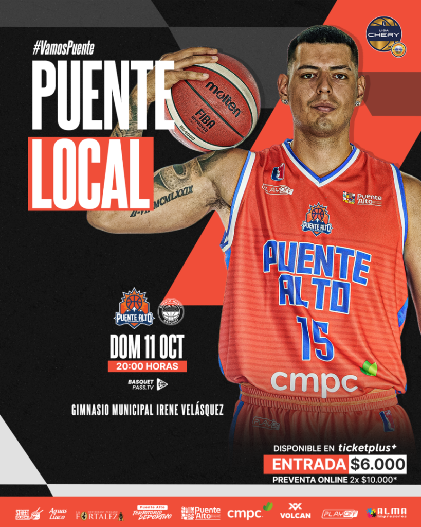 M. Puente Alto vs Puerto Montt – LNB – Liga CHERY by Cecinas Llanquihue – Semana 4 – Big 8