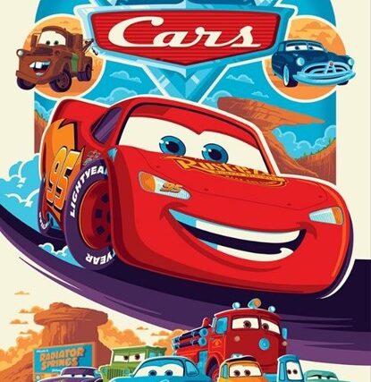 Afiche de Cars