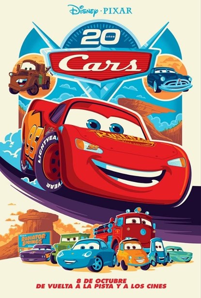 Afiche de Cars
