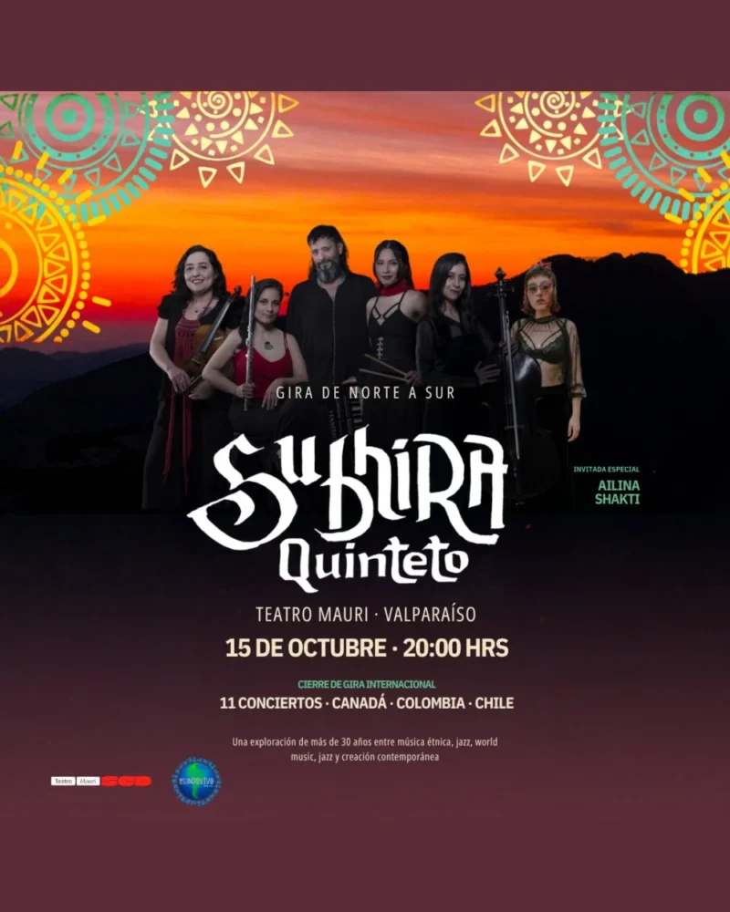 Subhira Quinteto Gira Norte A Sur