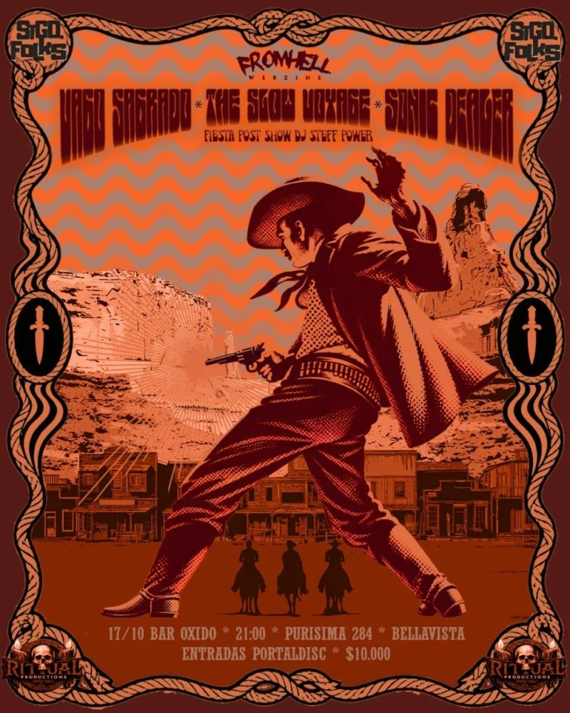 Vago Sagrado + The Slow Voyage + Sonic Dealer + Dj Stefy Power