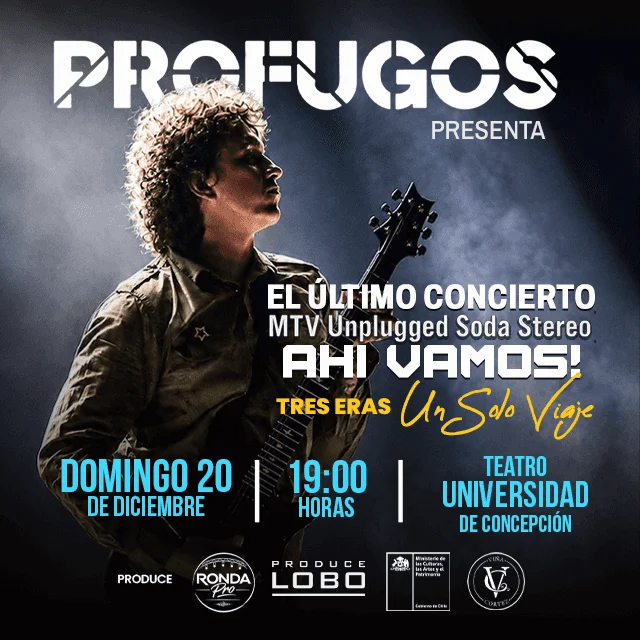 Profugos: “Tres Eras un solo viaje”