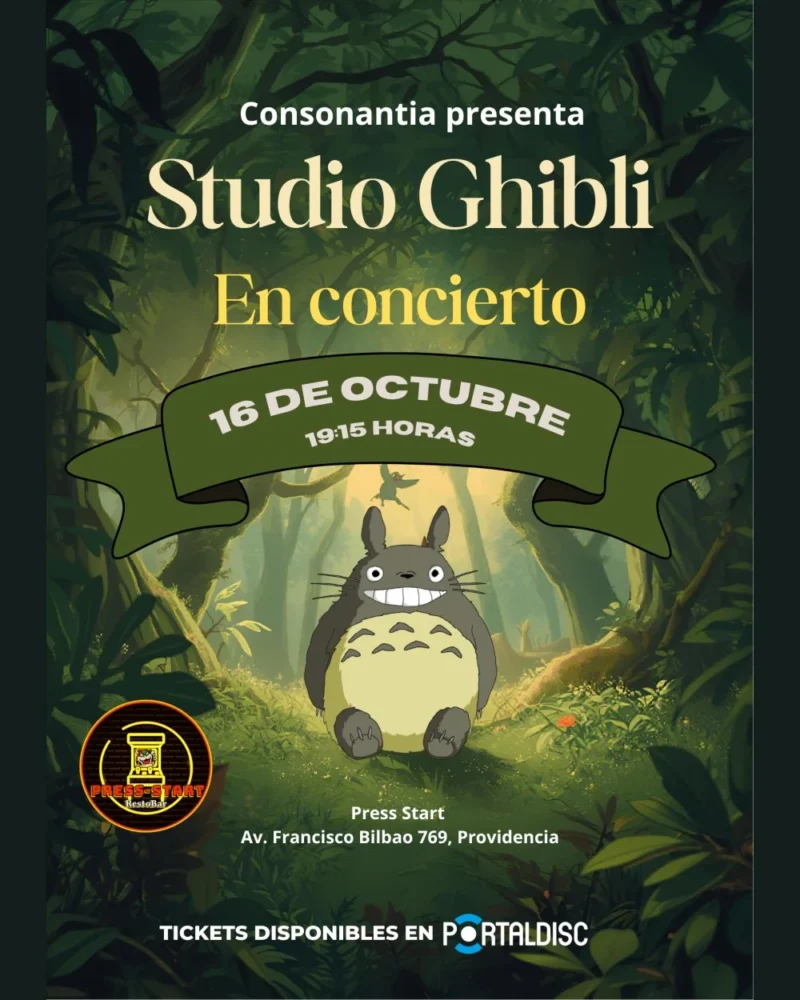 Studio Ghibli en Press Start V2