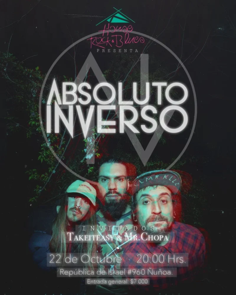 Absoluto Inverso en House Rock&Blues