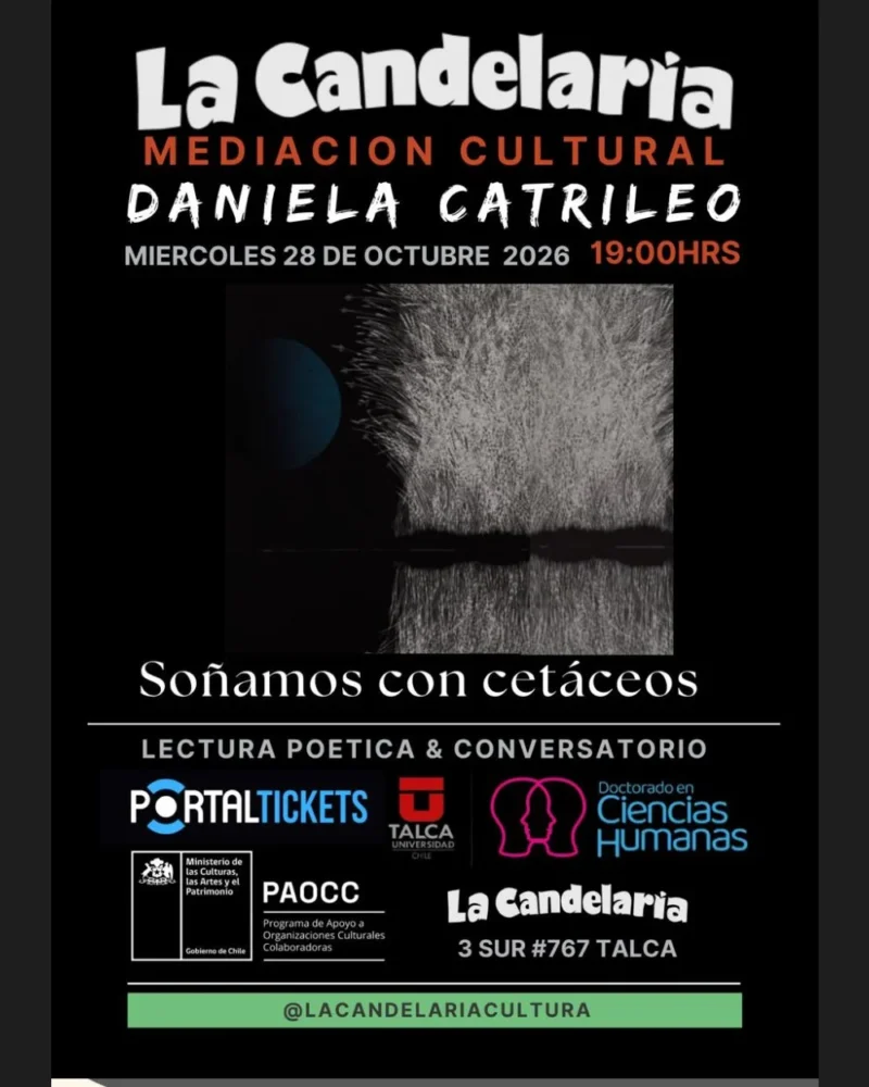 Daniela Catrileo en la Candelaria Cultura, Talca