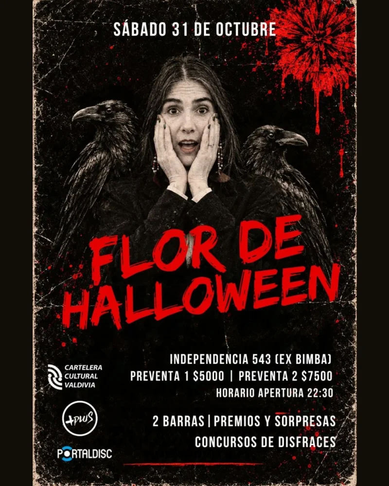 Flor de Halloween