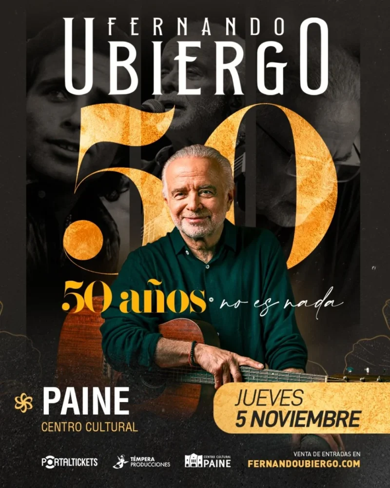 Fernando Ubiergo: 50 Años No Es Nada en Paine