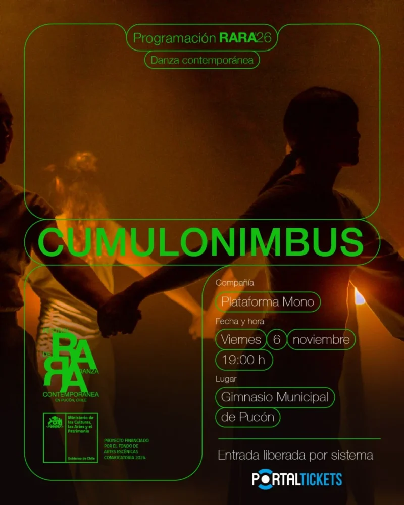 Festival Rara Pucón – Obra Cumulonimbus