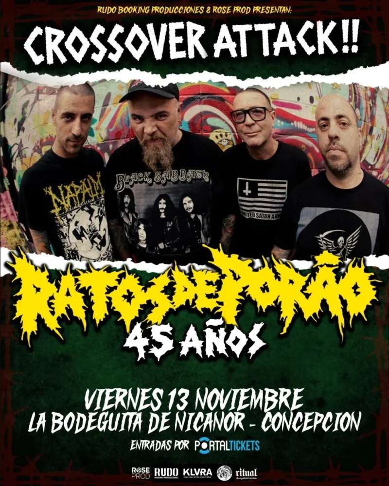 Ratos de Porao en Concepción