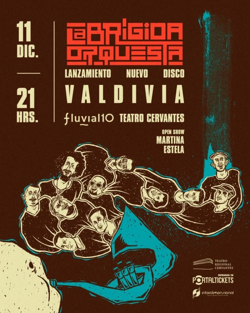 Fluvial 2026: Teatro Cervantes: la Brígida Orquesta